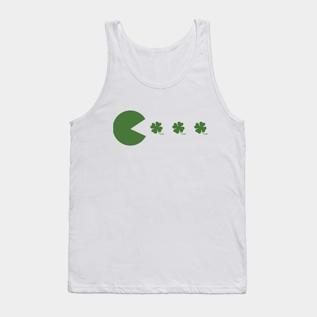 St Patrick's Day Gamer Design Tank Top by SiGo